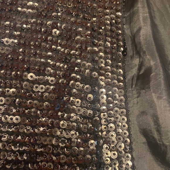 Vintage 1950s Sequin Open Cropped Cardigan - Picture 11 of 11